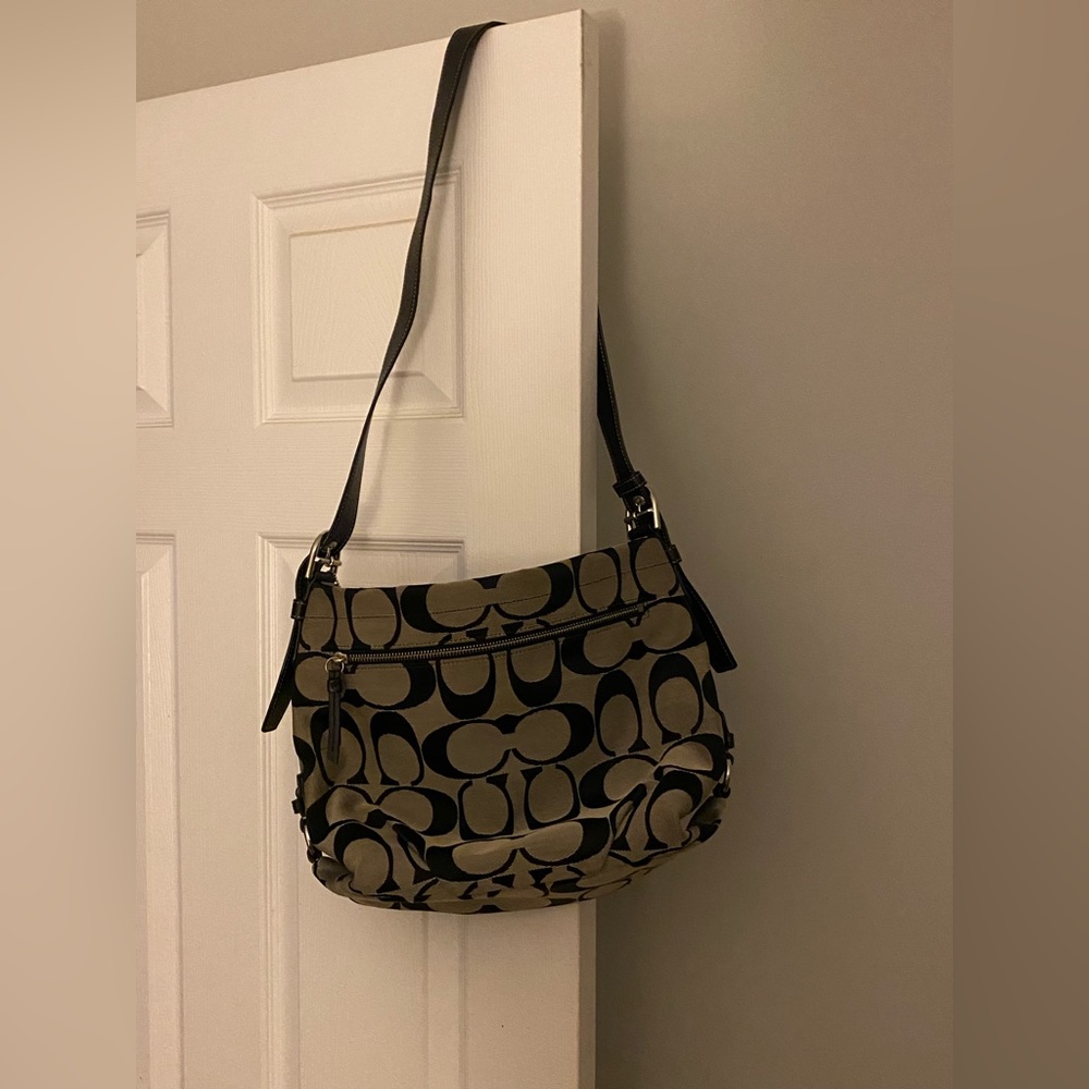 Black coach bag